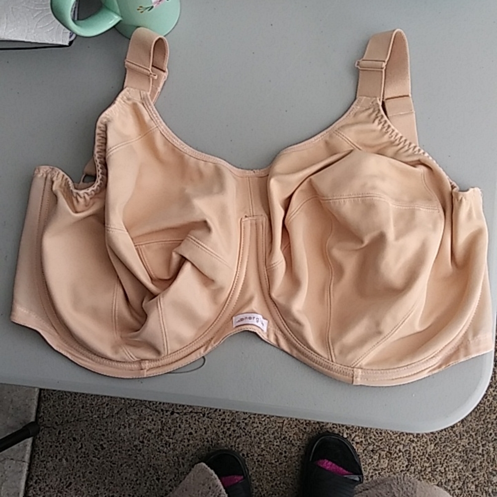 Tan Elomi bra, size 34N